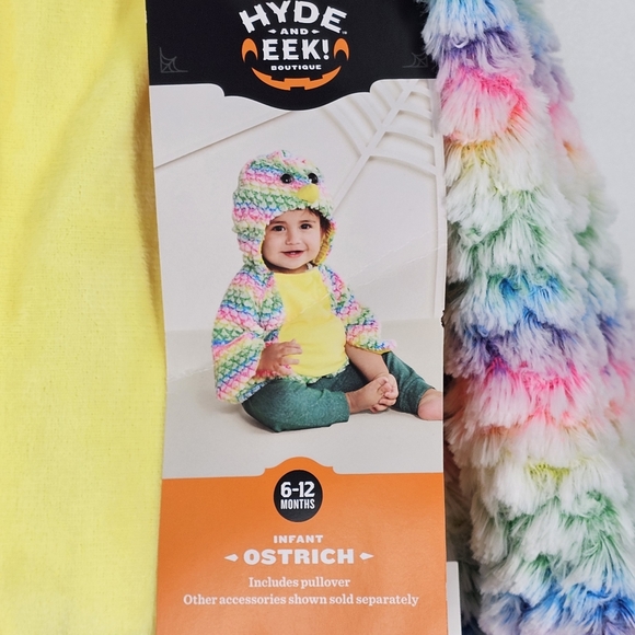 Hyde And Eek Infant Ostrich Costume Sz 6-12 Mo - Picture 9 of 9